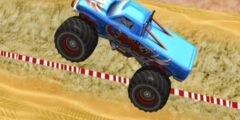 Monster Truck Speed Stunt